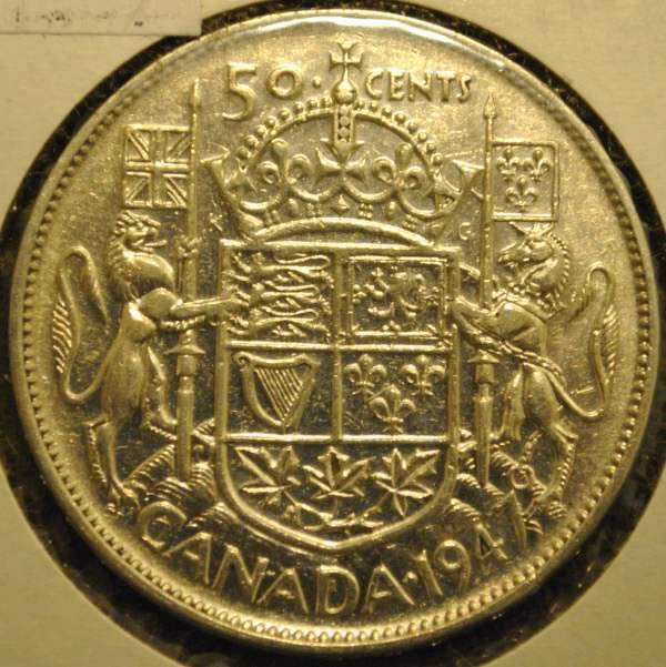 1947-Straight-7---50-Cent-Coin---Please-Grade