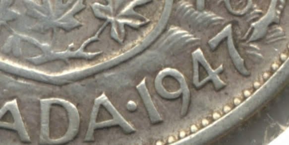 1947-Curved-7---50-Cent-Coin---Please-Grade