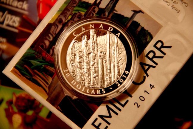 Emily-Carr's-Totem-Forest-1-Oz-Silver---6,000-Mintage