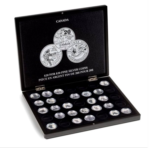 RCM's-2016-Face-Value-Collector-Case-For-20-Pcs-$20-For-$20-+-$25-For-$25.
