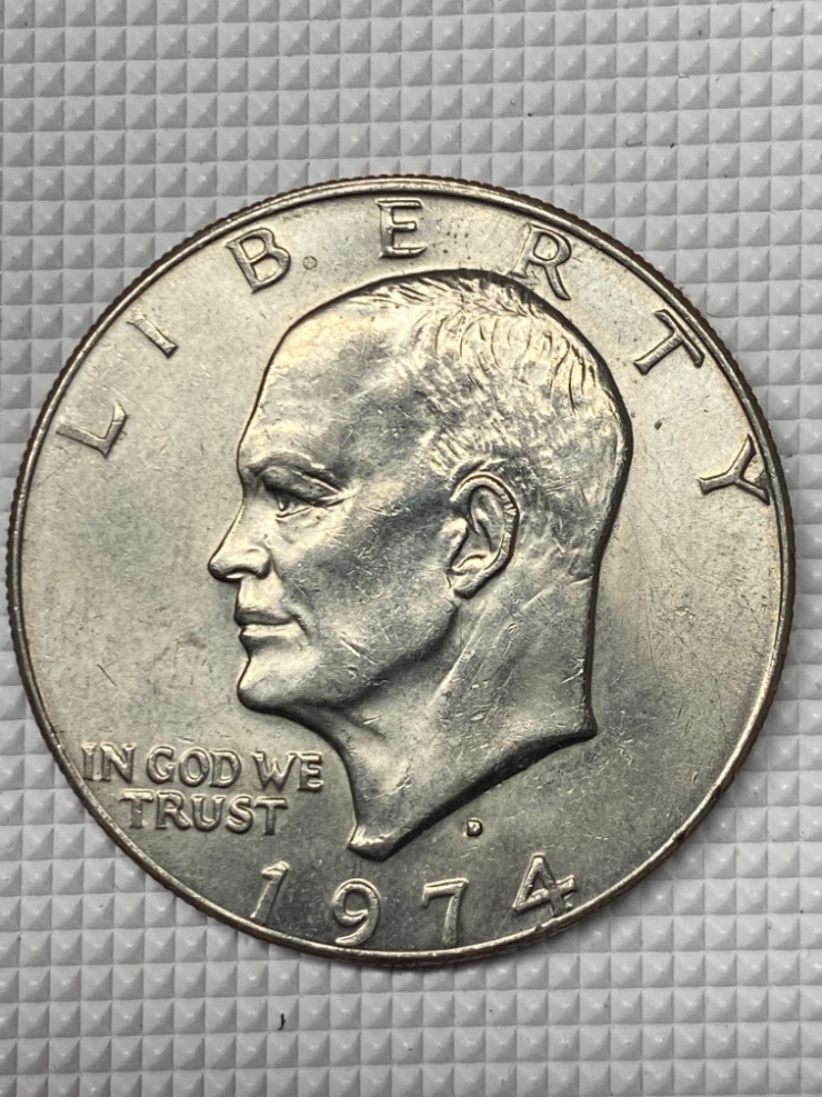 1974-D-Ike-Dollar-For-Grading