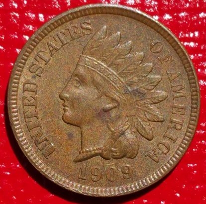 1909-Indian-Head-Cent-For-Grading