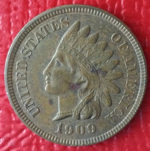 1909-Indian-Head-Cent-For-Grading