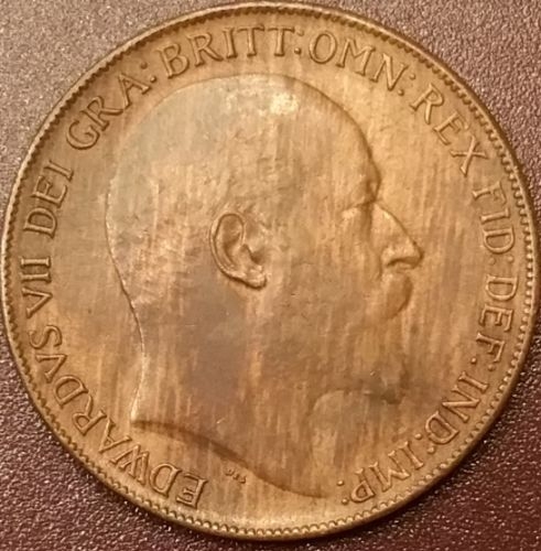 1910-Great-Britain-One-Penny-For-Grading