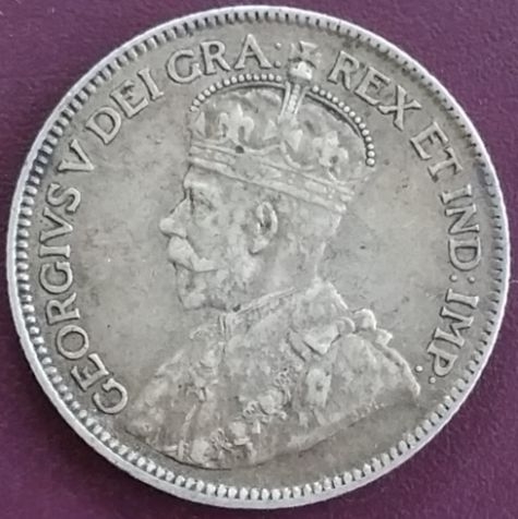 1917-C-Newfoundland-25-Cents-For-Grading