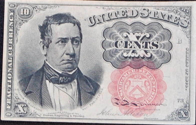 1874 5th Issue 10 Cent Note - Coin Community Forum