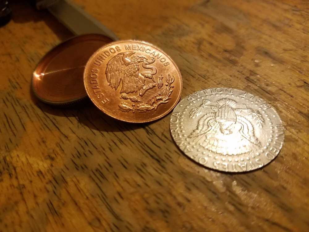US-Half-Dollar-Milled-Out-To-Smuggle-Peso-From-Mexico-?-Have-You-Ever-Seen