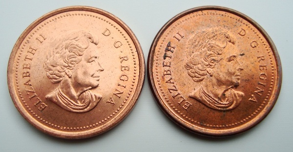 2006-Pennies-No-P,-No-Mint-Mark,-Magnetic.