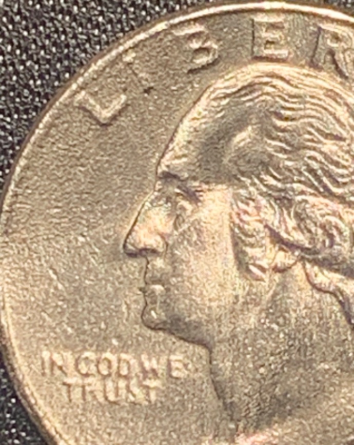 '95-Quarter-Struck-Thru-What?--Cloth?-Grease?--Please-Help