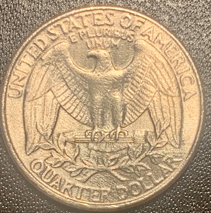 '95-Quarter-Struck-Thru-What?--Cloth?-Grease?--Please-Help