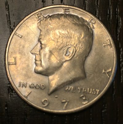 1973-Purple-Toned-Half-Dollar