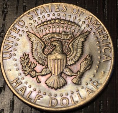 1973-Purple-Toned-Half-Dollar