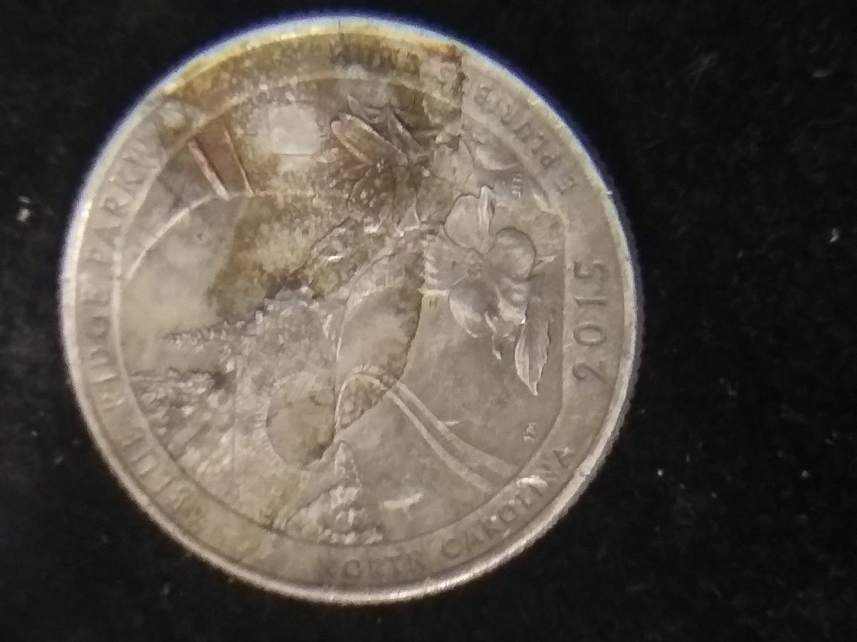 State-Quarter:-North-Carolina-2015-P,-Cracks/Breaks.