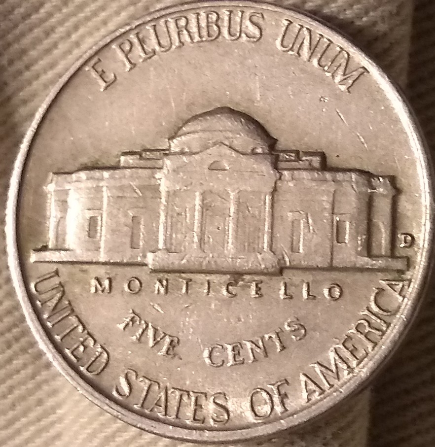 1962-D-Jefferson-Nickel-Ddo-D/S/S