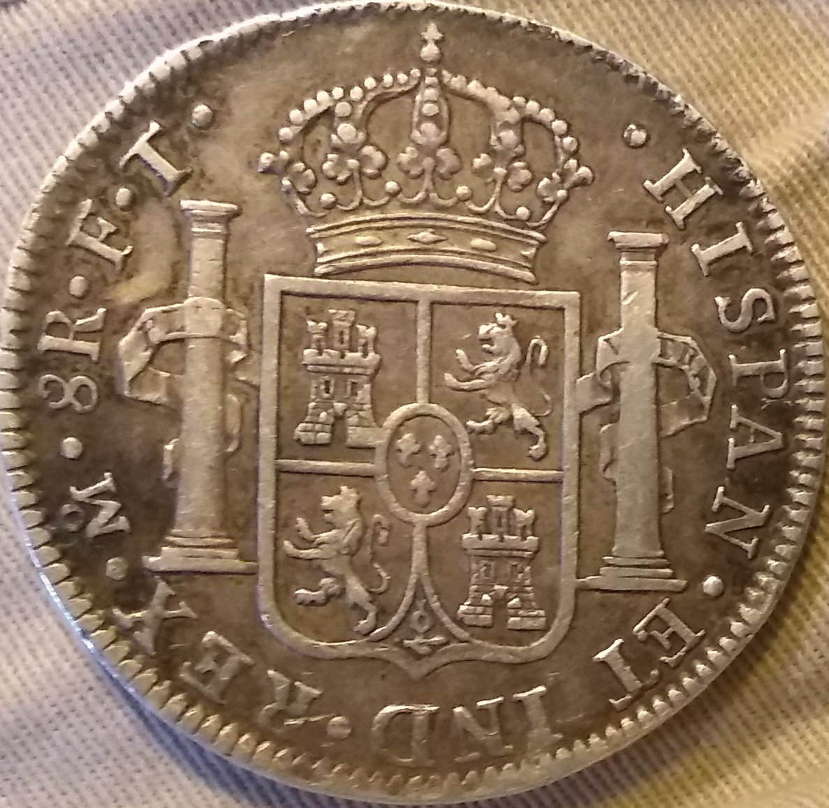Help-Identifying-Large-Foreign-Coin/Silver-Id:-1802-Mexico-City-Minted-8-Reals