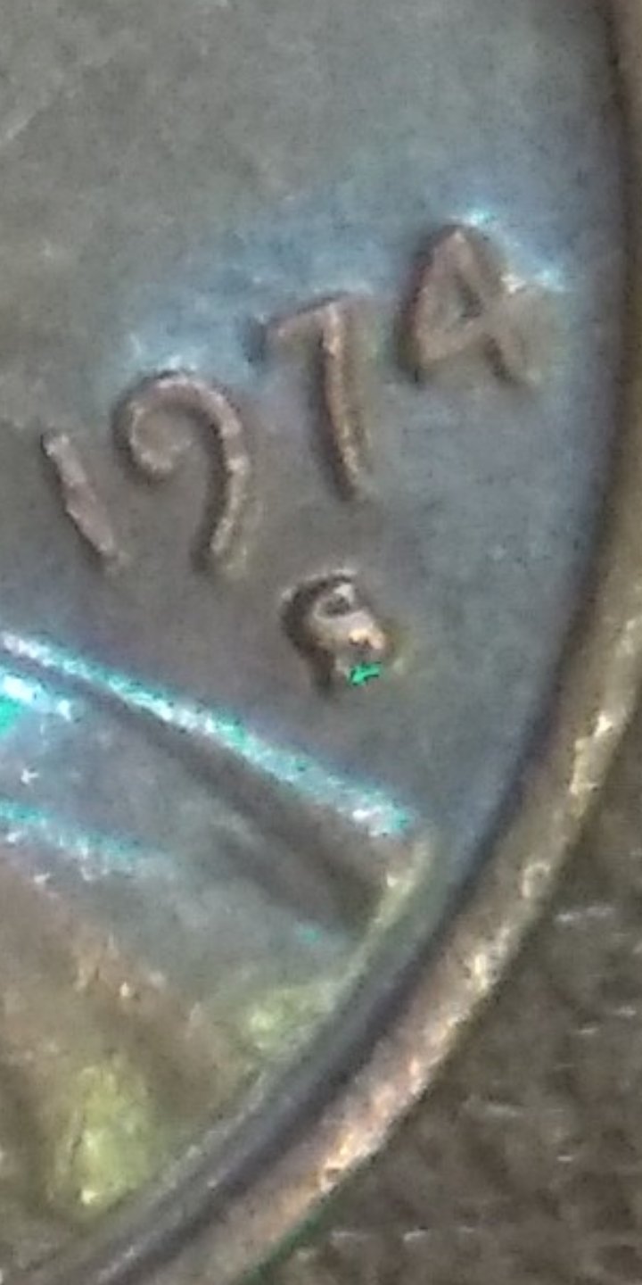 1974-S-Lincoln-Memorial-Cent/RRPM-CRH