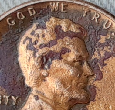 1964-D-Lincoln-Memorial-Cent/-Shiny,-Gold-Color