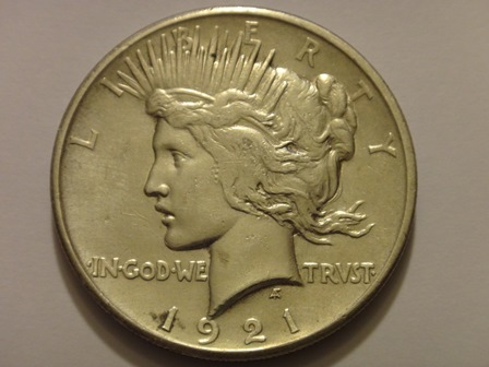1921-Peace-Dollar