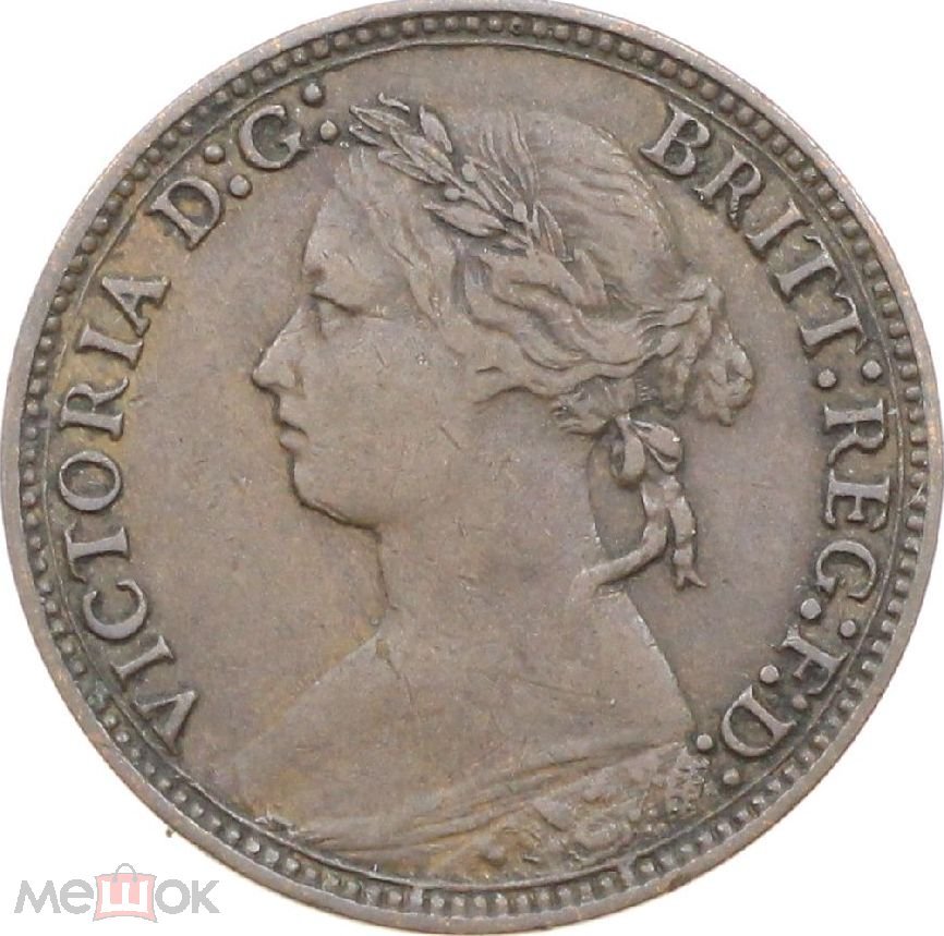 Great-Britain-1-Farthing-1878-Victoria