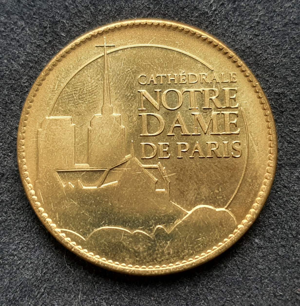 Commemorative-Token-Of-Notre-Dame-De-Paris