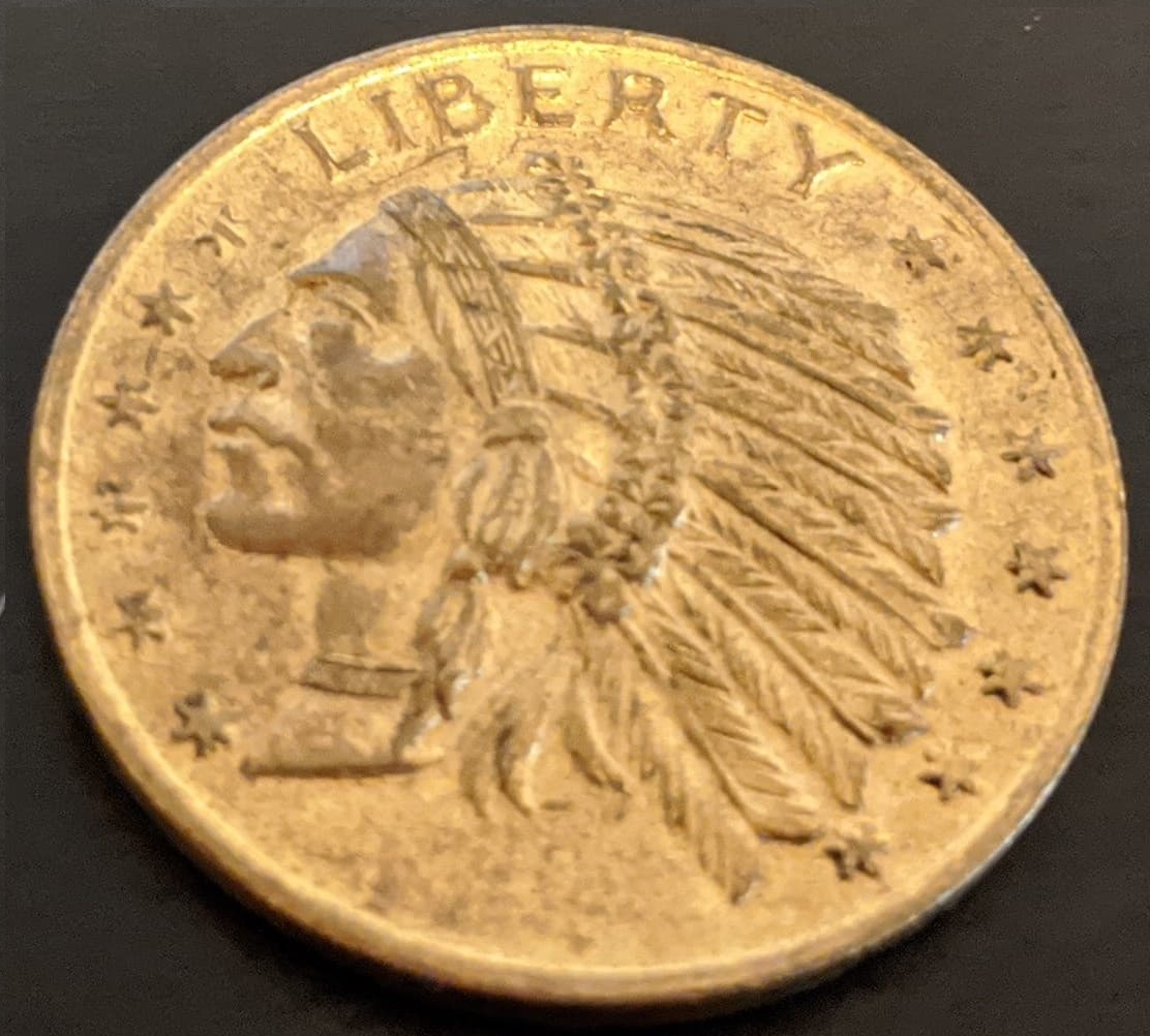 Any-Idea-What-I-Have-Here?-Indian-Head-Gold-Coin