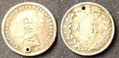 Thoughts-On-This-English-1873?-3-D-Coin-Over-Stamped-With-Awp-And-Mk