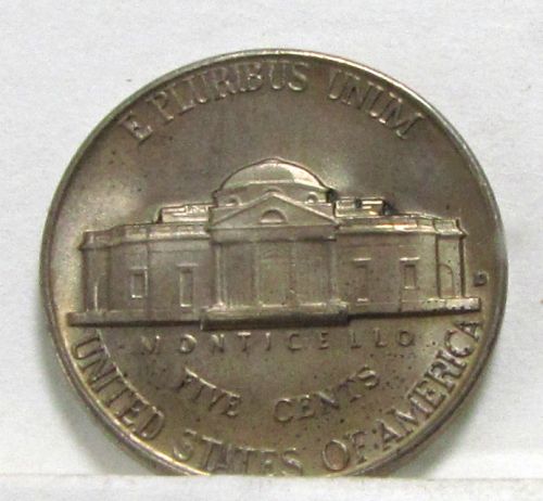 1938-D-Jefferson-Unc-But-Spots-On-Rev