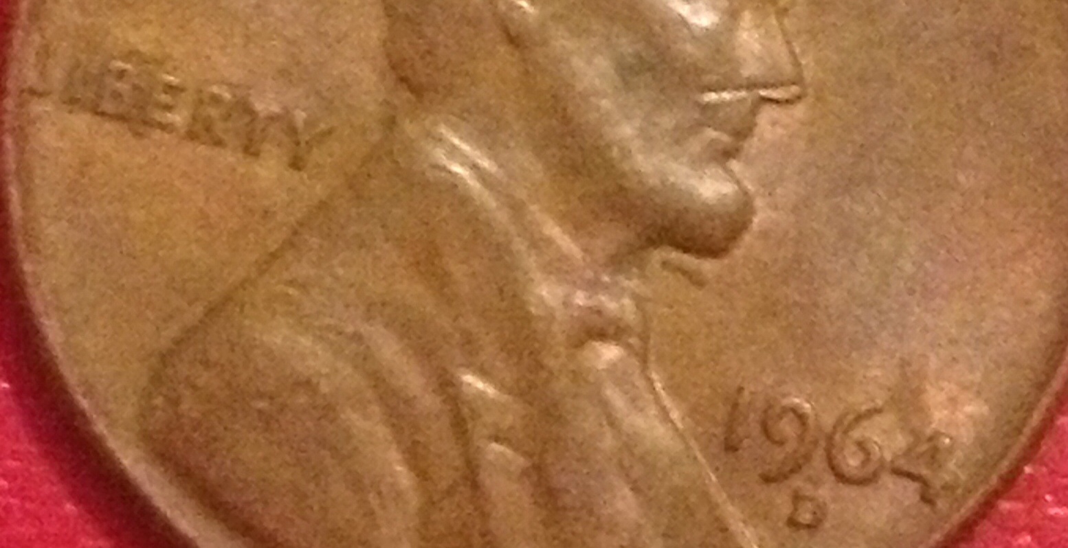 1964-D-Cent-Crooked-Lettering-?