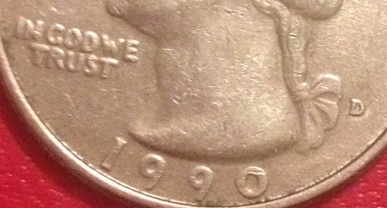 1990-D-Quarter--Weird-Looking-Zero