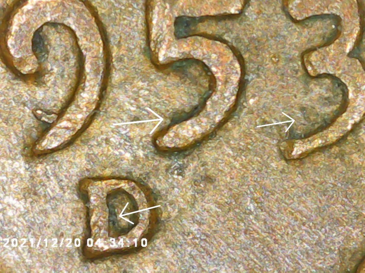 1953-D-Lincoln-Wheat-Cent-Multiple-Possible-Errors?