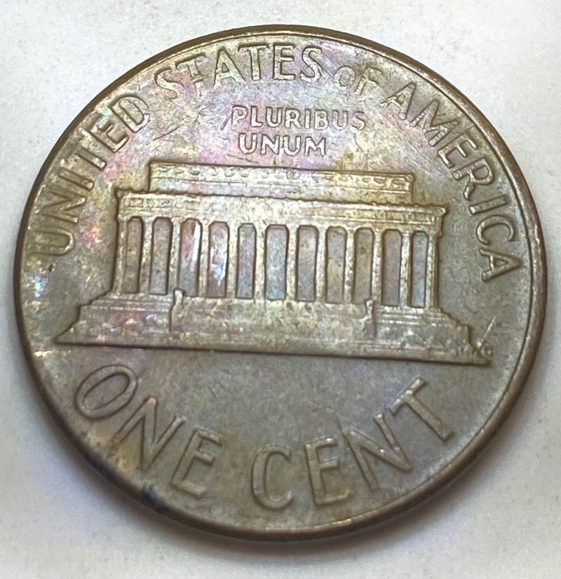 1967-P-Lincoln-Memorial-Cent---Missing-