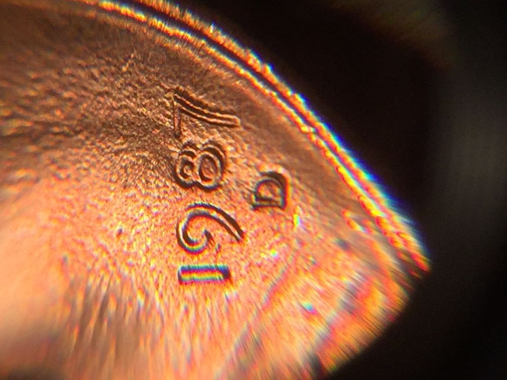 1987-Lincoln-Cent-DD/Greasy-Die