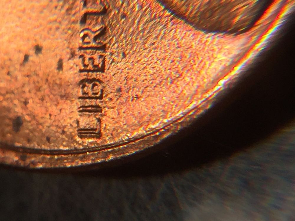 1987-Lincoln-Cent-DD/Greasy-Die