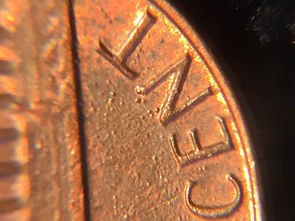 1982-Lincoln-Cent-W/-Surface-Issues