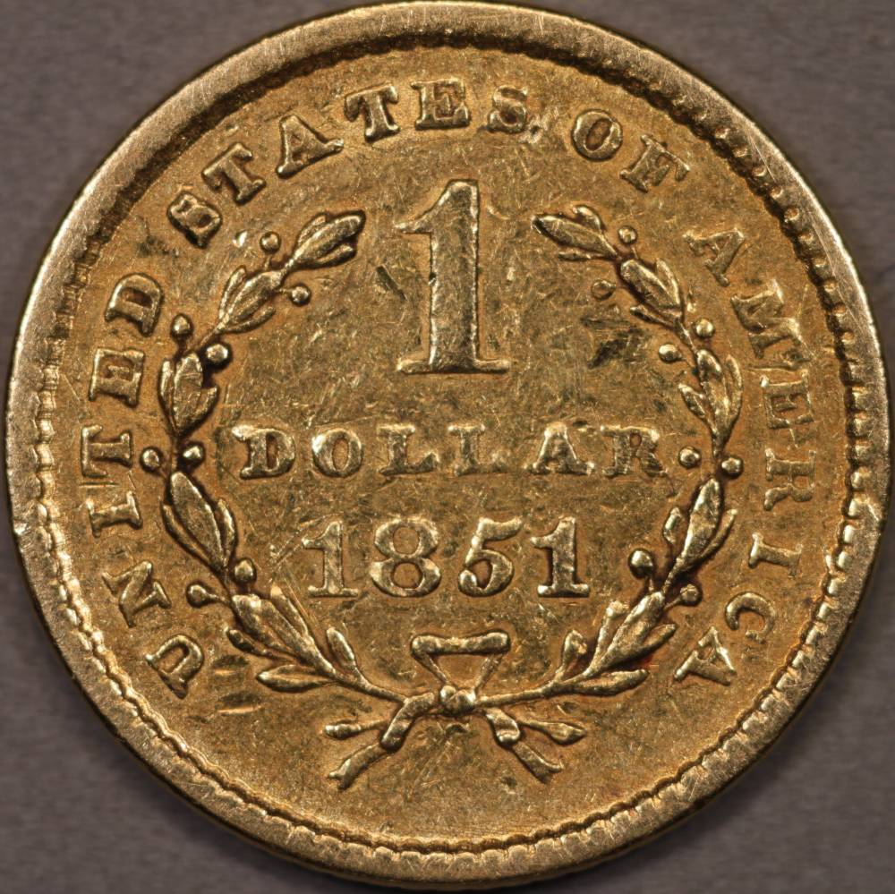 1851-Gold-Dollar-Help-With-Grading