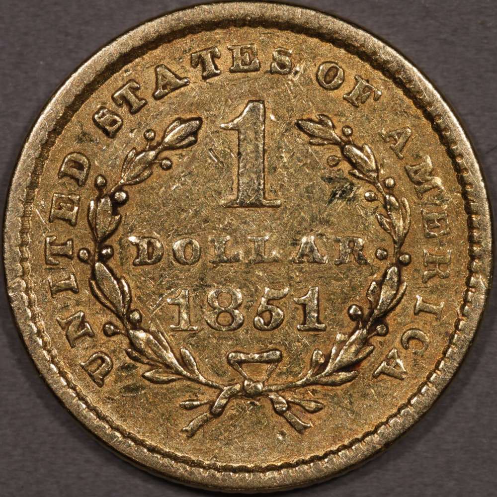 1851-Gold-Dollar-Help-With-Grading