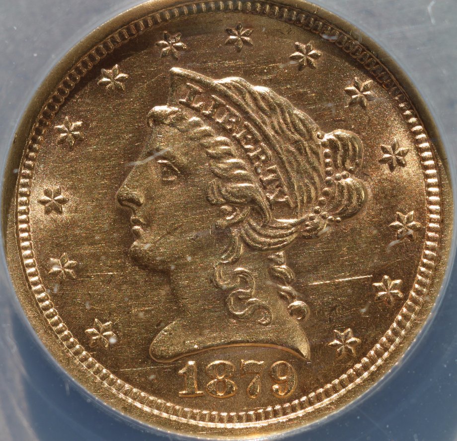 1879-Liberty-Head-1/4-Eagle-Pros-Vs-ANACS