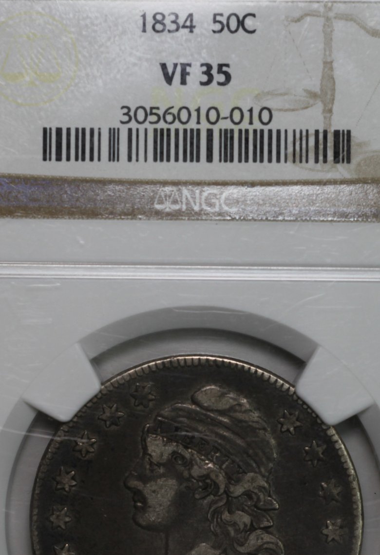 1834-Bust-Half-Up-For-Grading
