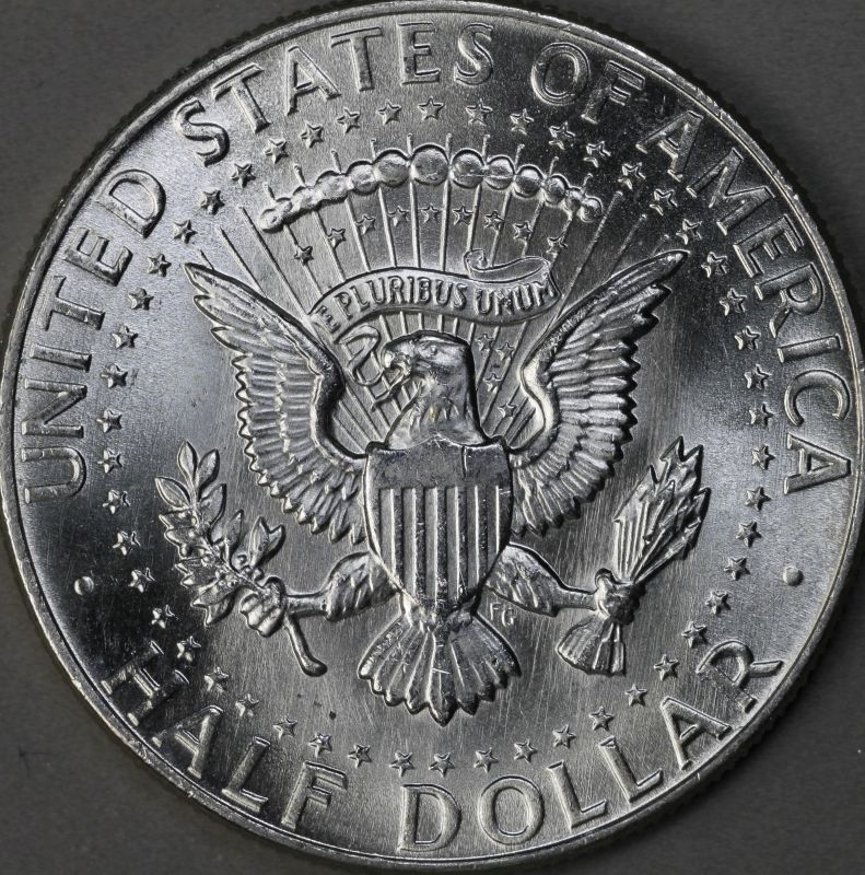 2-1964-Kennedy-1/2-Dollars-Up-For-Grading