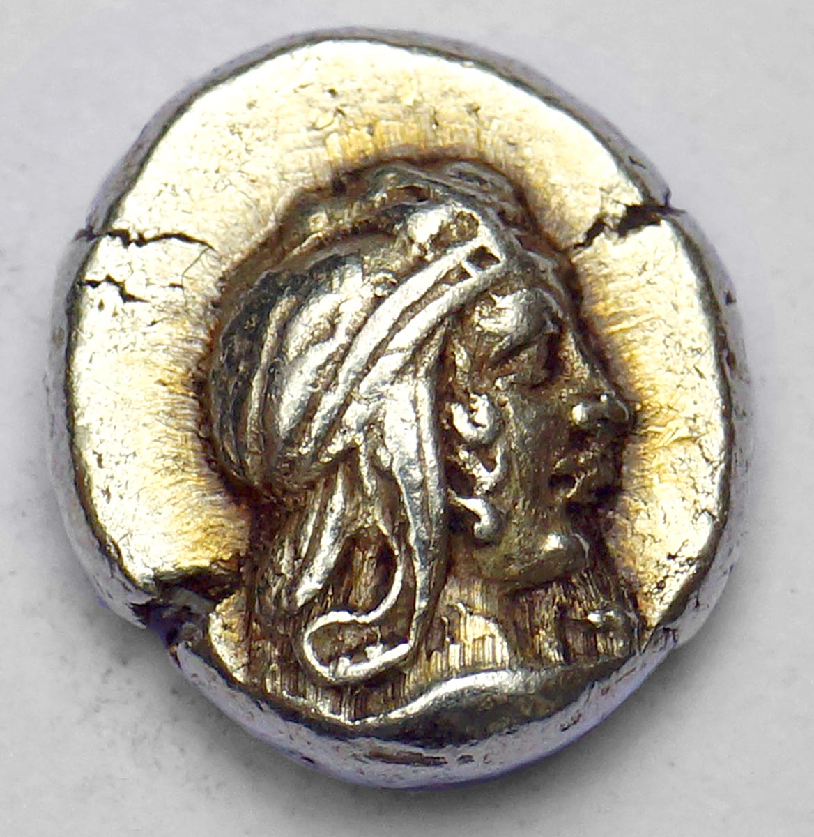Kyzikos,-Mysia.-Fifth-Fourth-Century-Bc.-Electrum-Hecte-Genuine