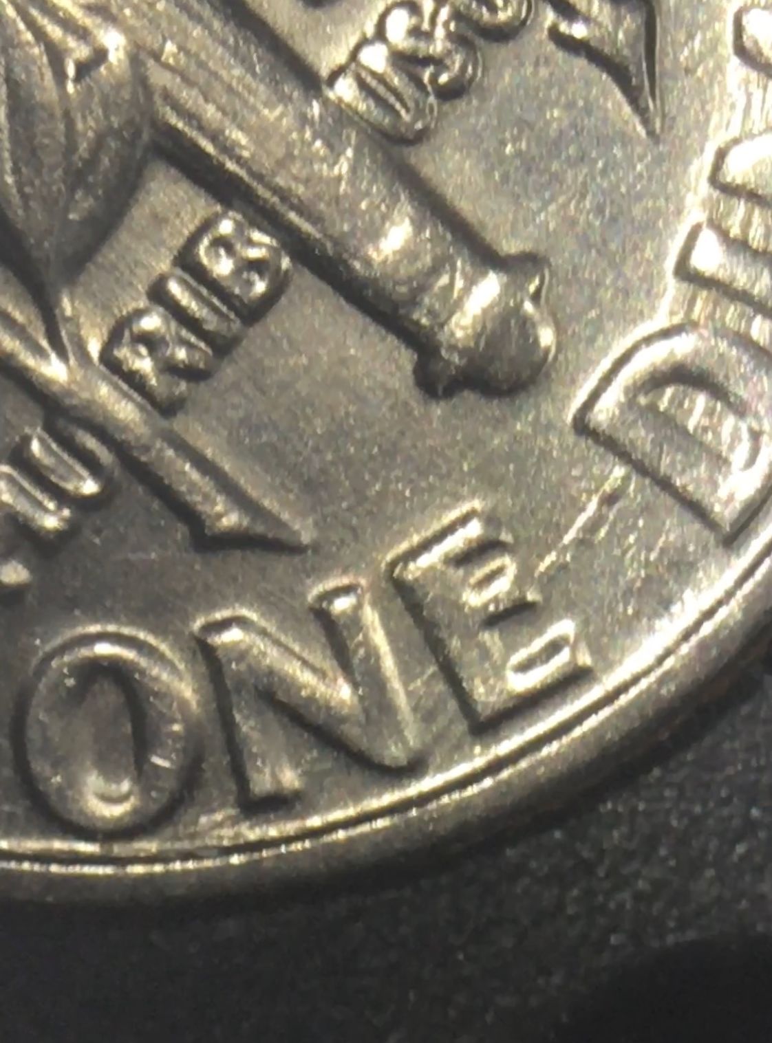 1983-D-Dime-DDR-W/Cud-Scratches?