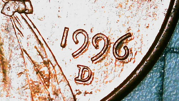 Cool-Machine-Doubling-On-The-Date-&-Mintmark-Of-This-1996-D-Penny