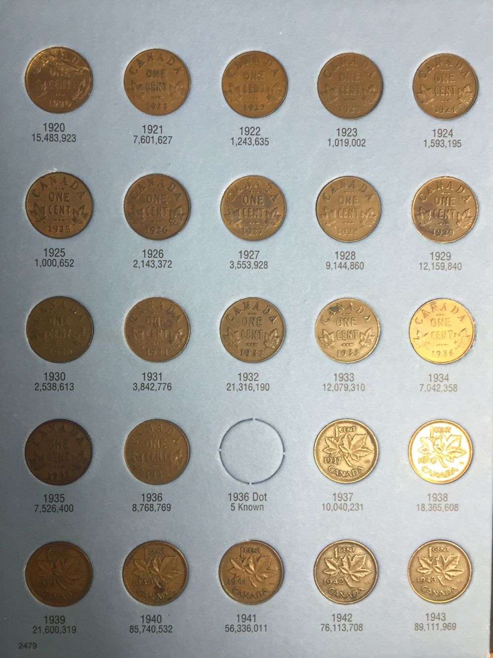 Finally-Finished-My-Canadian-1-Cent-Set