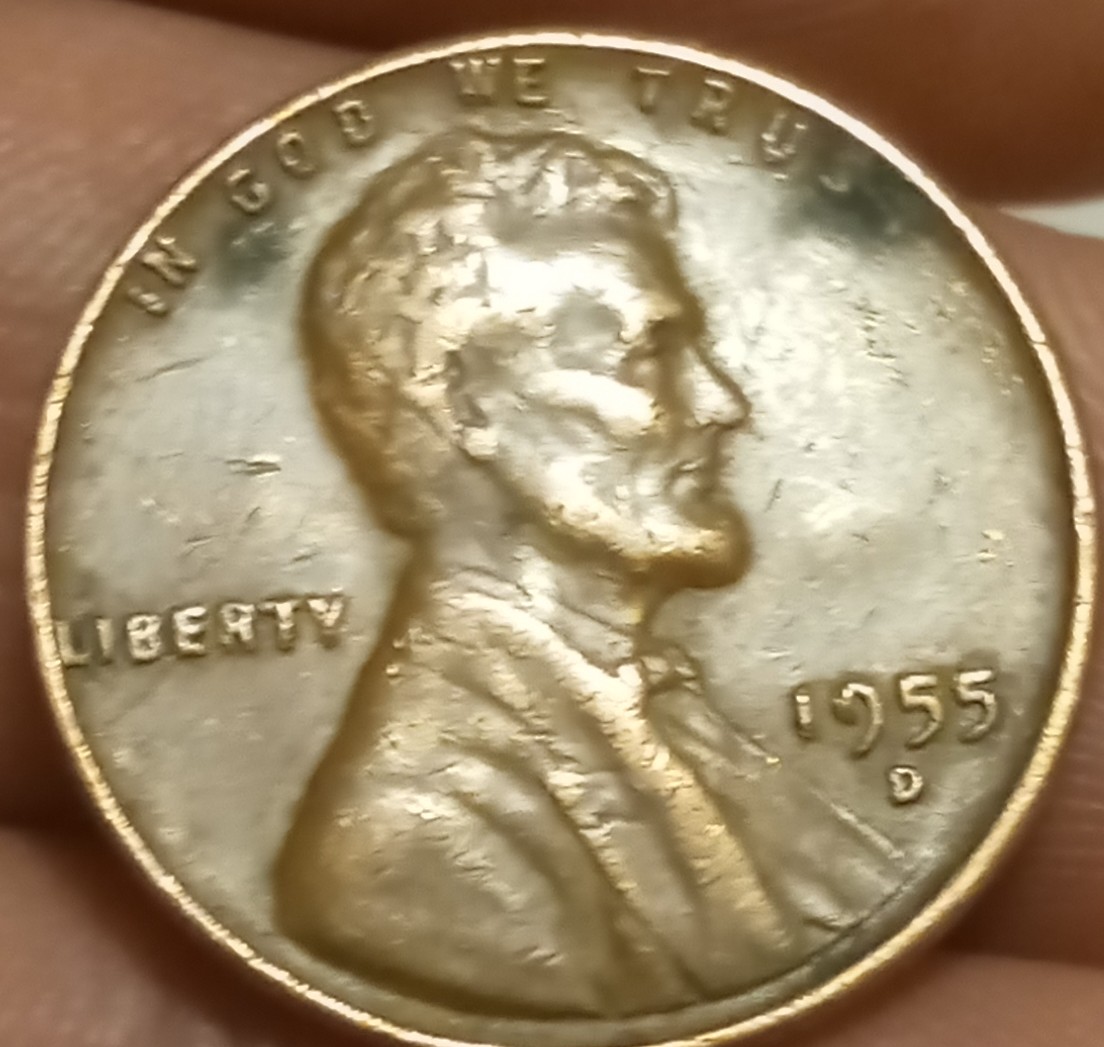 1955-D-Wheat-Penny-Atleast-Looks-Like-D-Is-DD