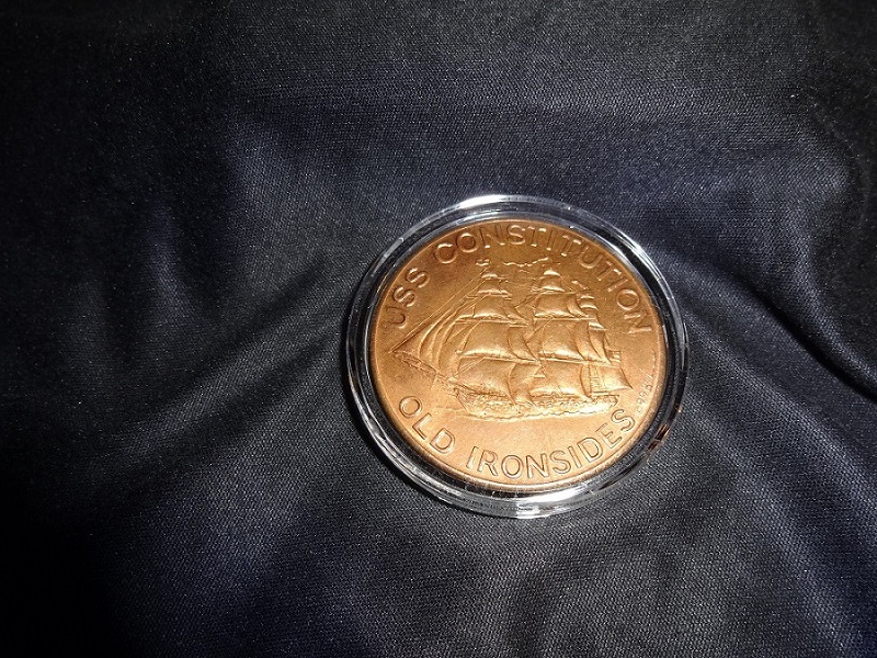 Uss-Constitution-Collector’s-Medallion/-200th-Anniversary