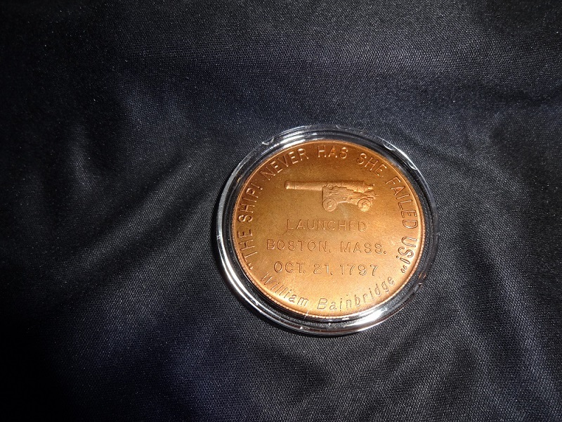 Uss-Constitution-Collector’s-Medallion/-200th-Anniversary