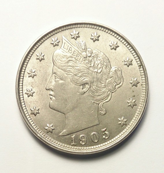 1905-V-Nickel-&-1921-Peace-Dollar