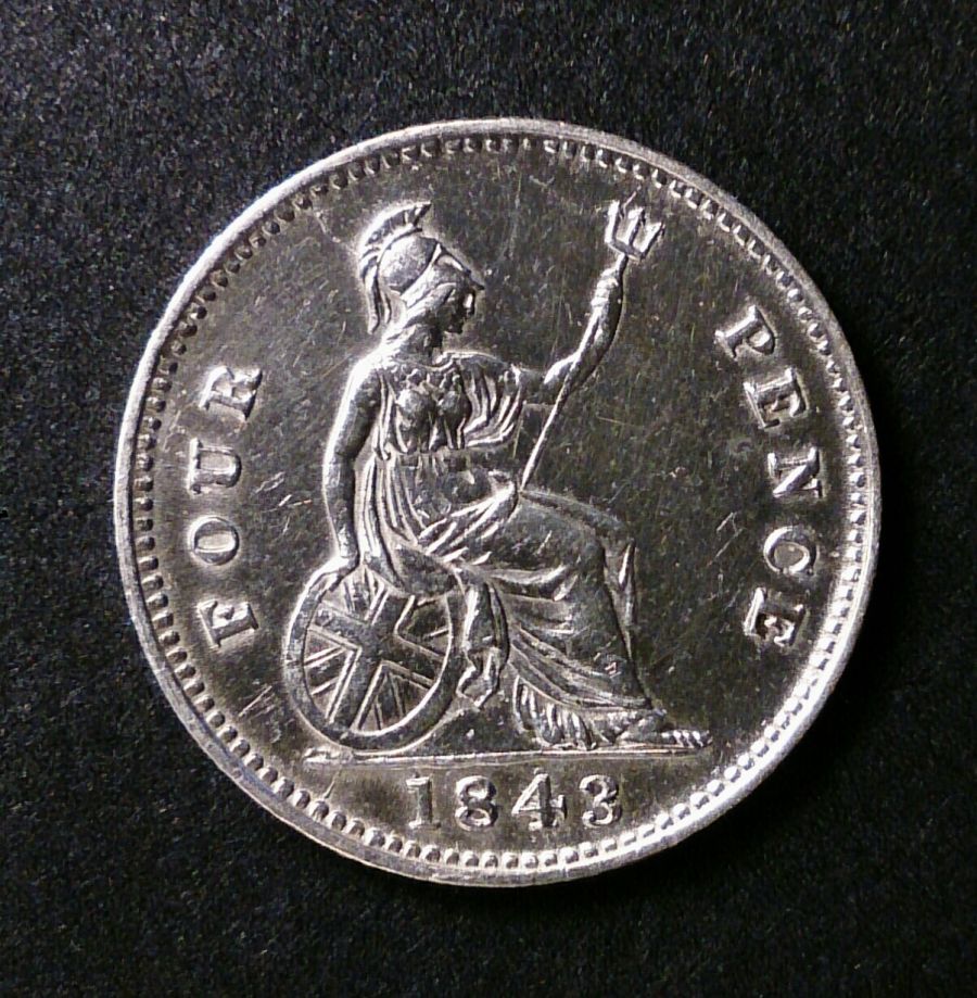 1843-Groat-Four-Pence