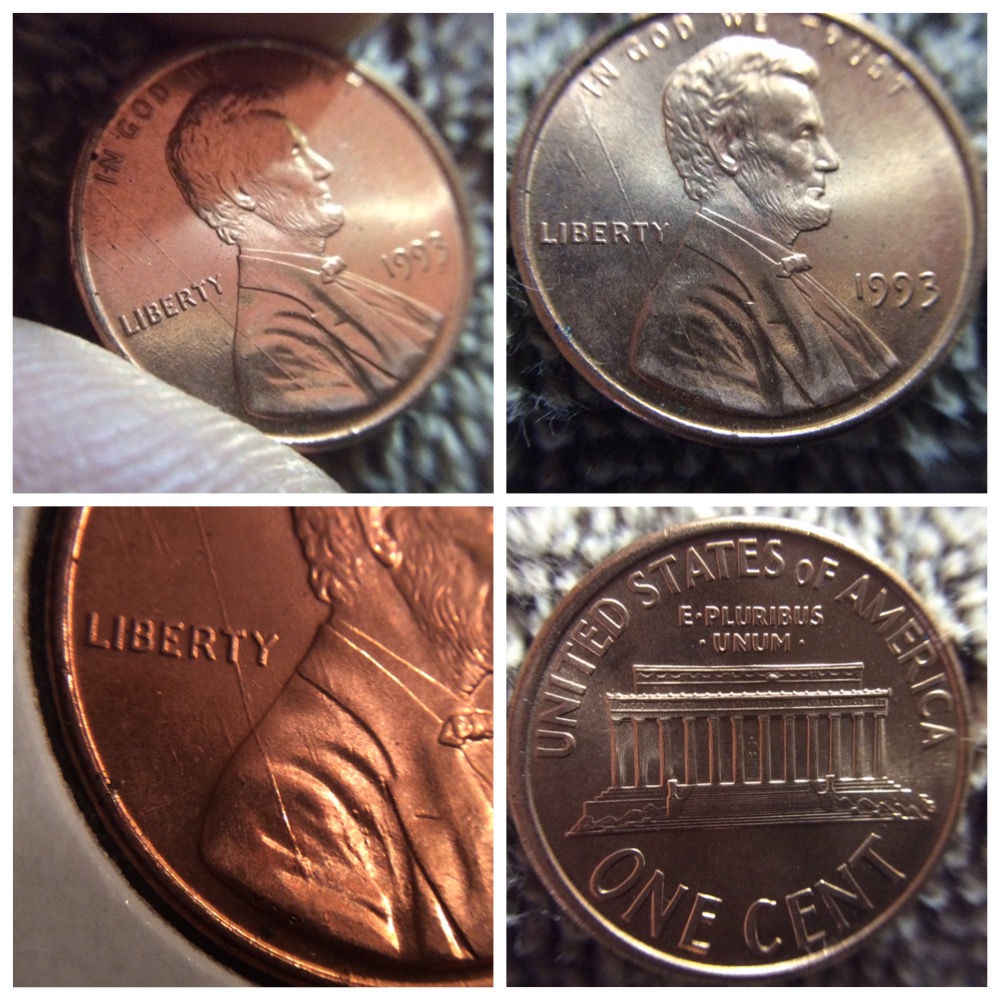 1993-1c-Die-Crack-Obverse-With-Something-On-The-Roof-Of-Reverse