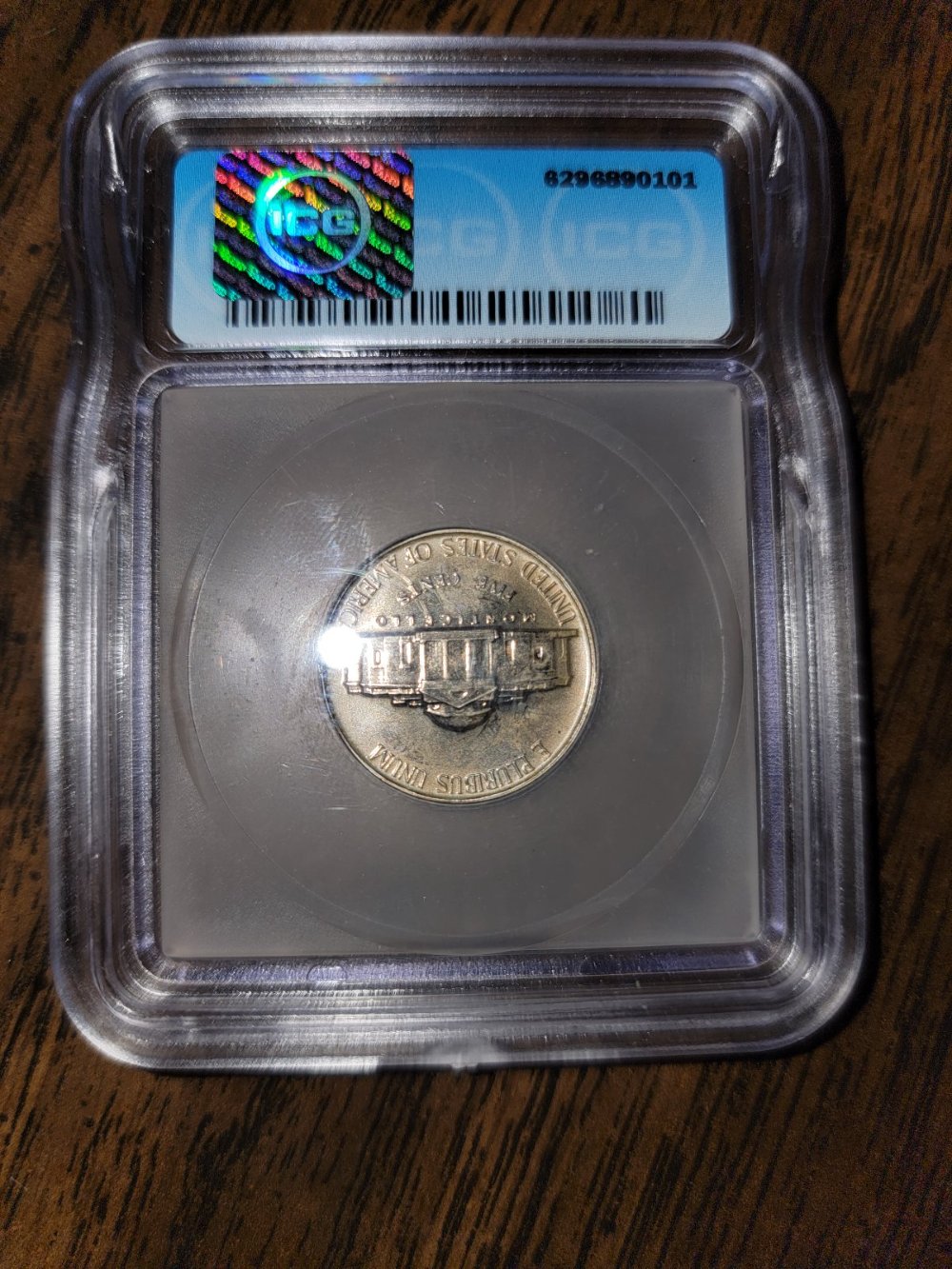 1957-5c-ICG--PR-65--Br#2742,-Micro-DDO